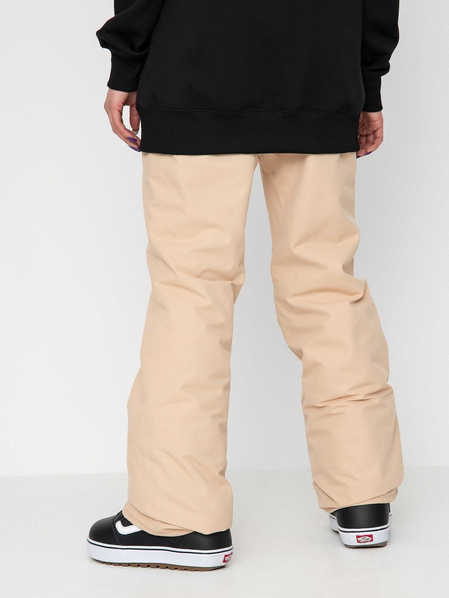 Clothing Volcom Snowboard Pants | Womens Volcom Frochickie Ins Snowboard Pants Beige