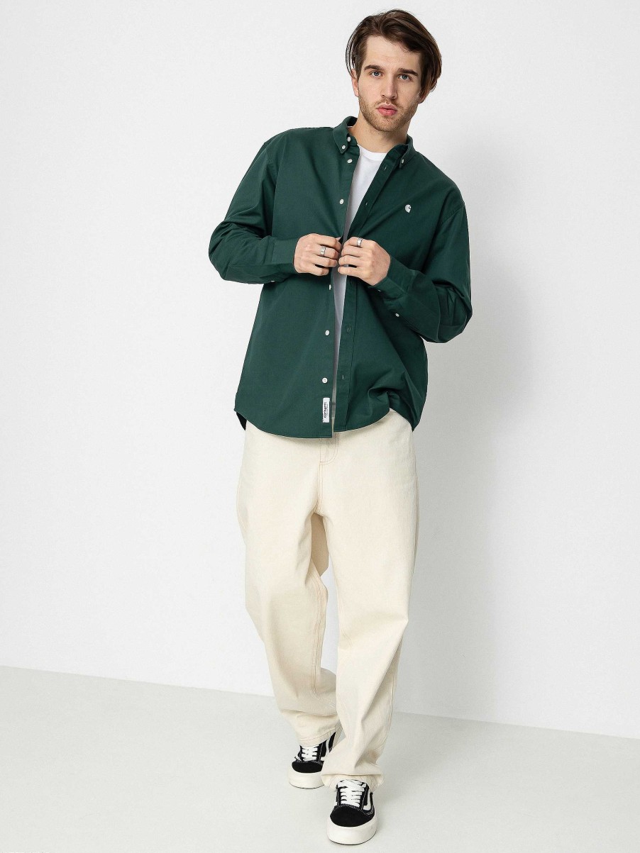 Clothing Carhartt WIP Shirts | Carhartt Wip Madison Shirt Green