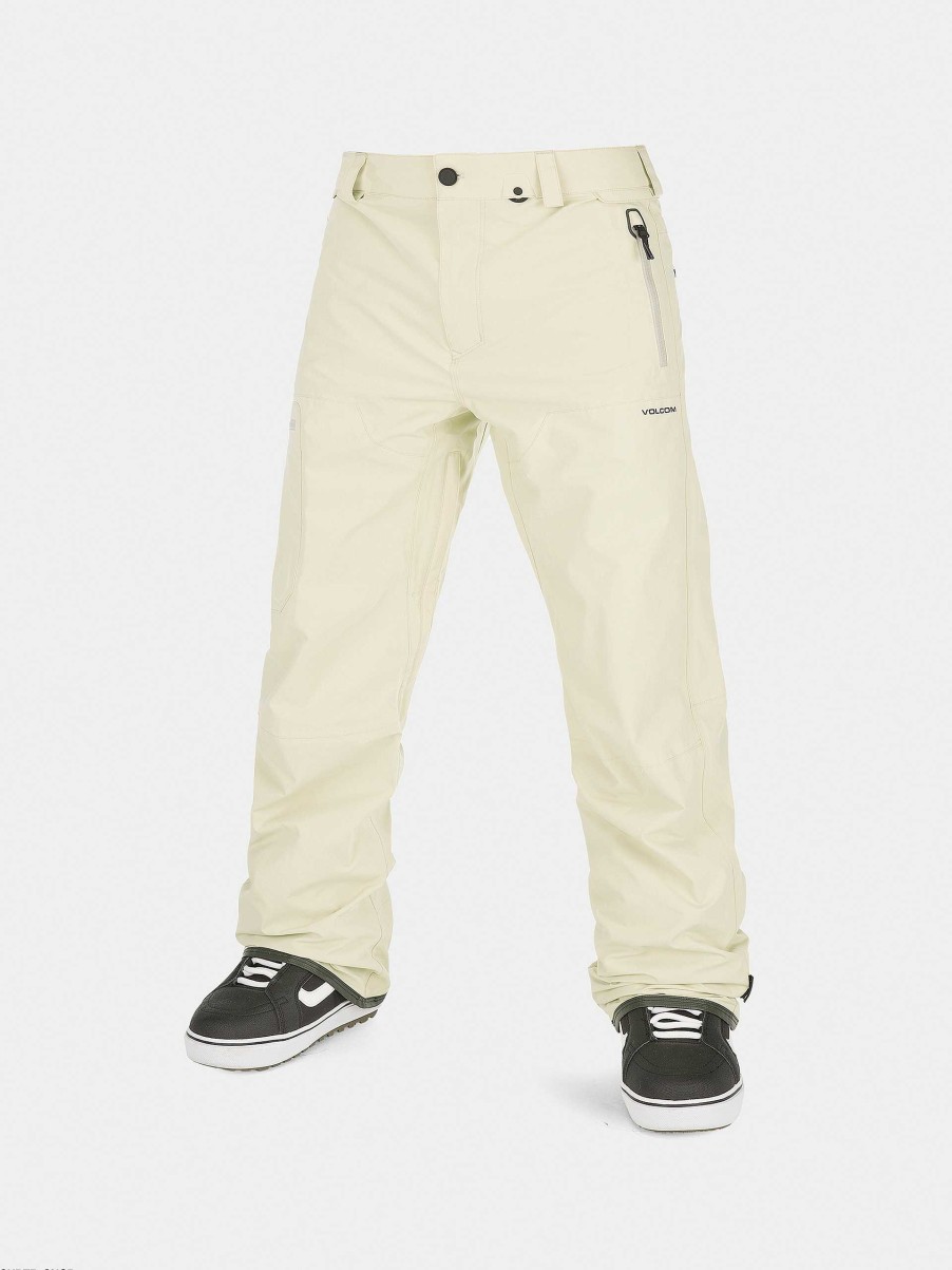 Clothing Volcom Snowboard Pants | Mens Volcom L Gore Tex Snowboard Pants Grey