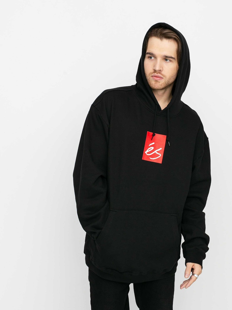 Clothing eS Sweatshirts/Hoodies | Es Main Block Hd Hoodie Black