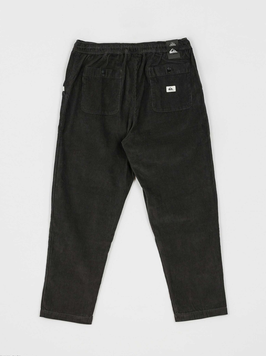 Clothing Quiksilver Pants | Quiksilver Cord Beach Cruiser Pants Black/Grey