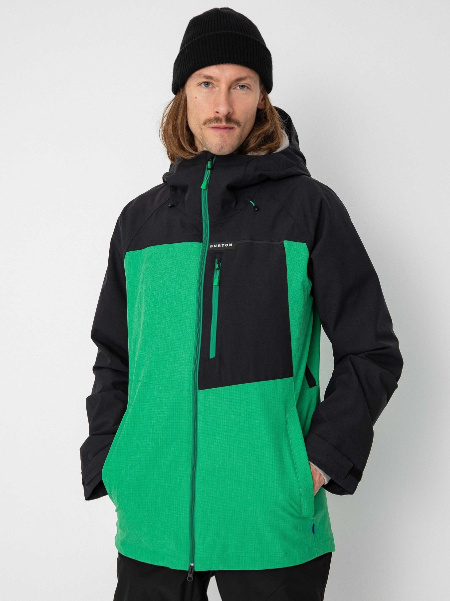 Clothing Burton Snowboard Jackets | Mens Burton Lodgepole Snowboard Jacket Black