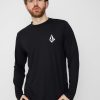 Clothing Volcom Longsleeves | Volcom Taunt Longsleeve Black