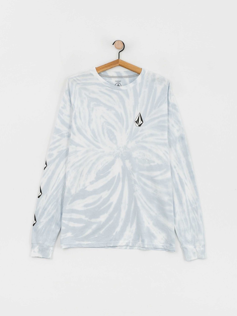 Clothing Volcom Longsleeves | Volcom Iconic Stone Dye Longsleeve Blue