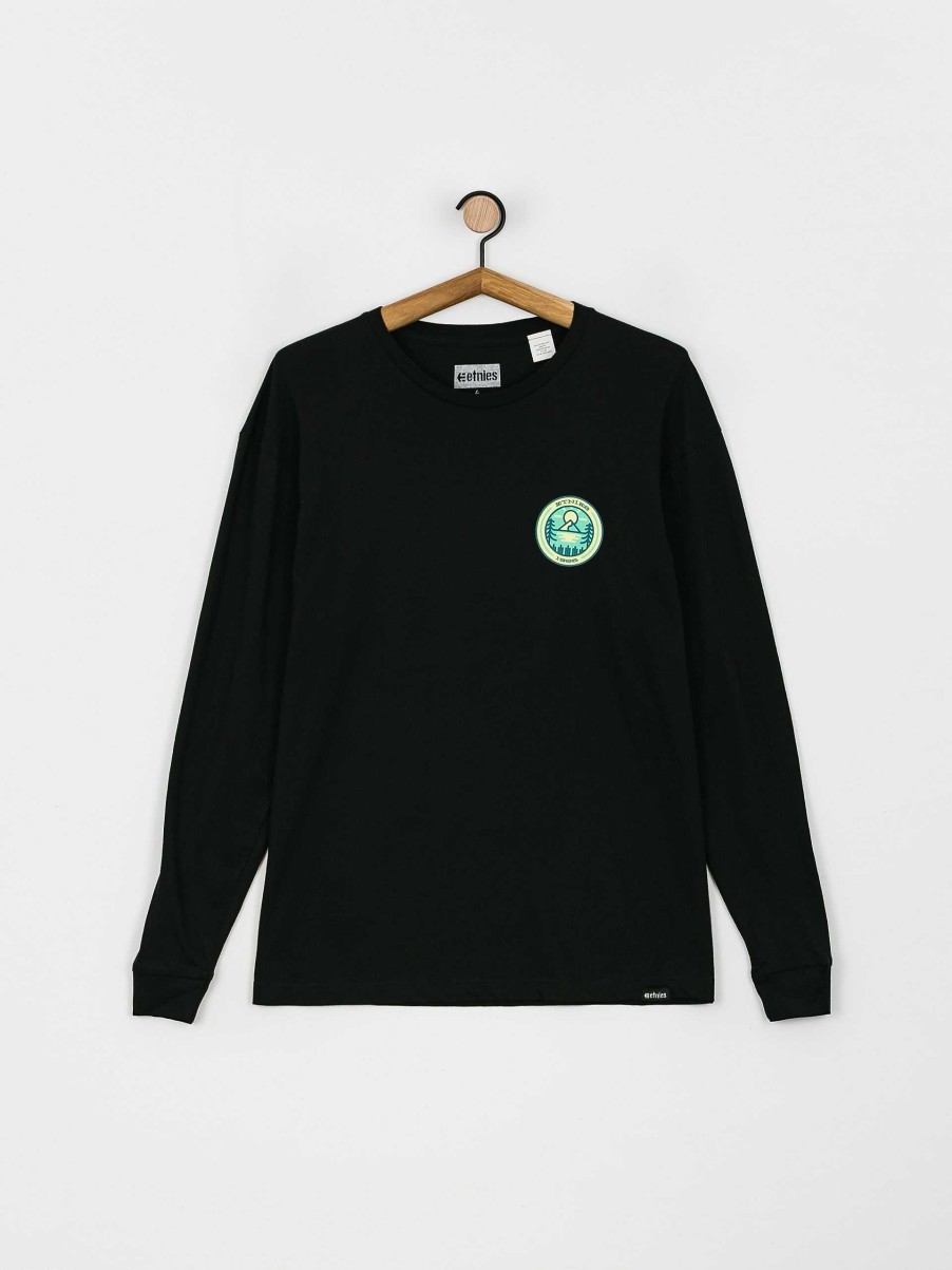 Clothing Etnies Longsleeves | Etnies Jw Outdoor Longsleeve Black