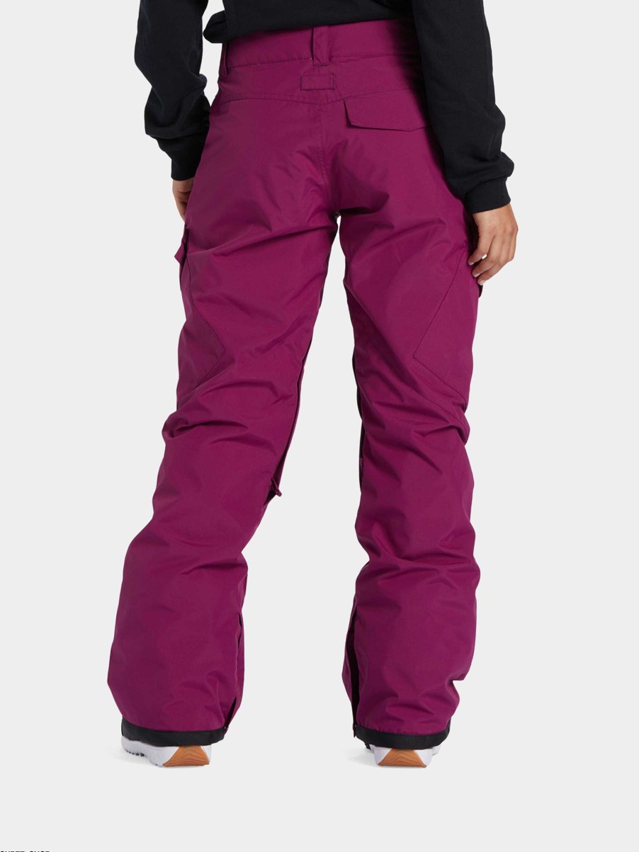 Clothing DC Snowboard Pants | Womens Dc Nonchalant Snowboard Pants Red/Burgundy