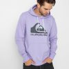 Clothing Quiksilver Sweatshirts/Hoodies | Quiksilver Big Logo Hd Hoodie Violet