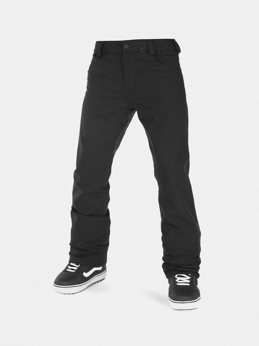 Clothing Volcom Snowboard Pants | Mens Volcom 5 Pocket Tight Snowboard Pants Black