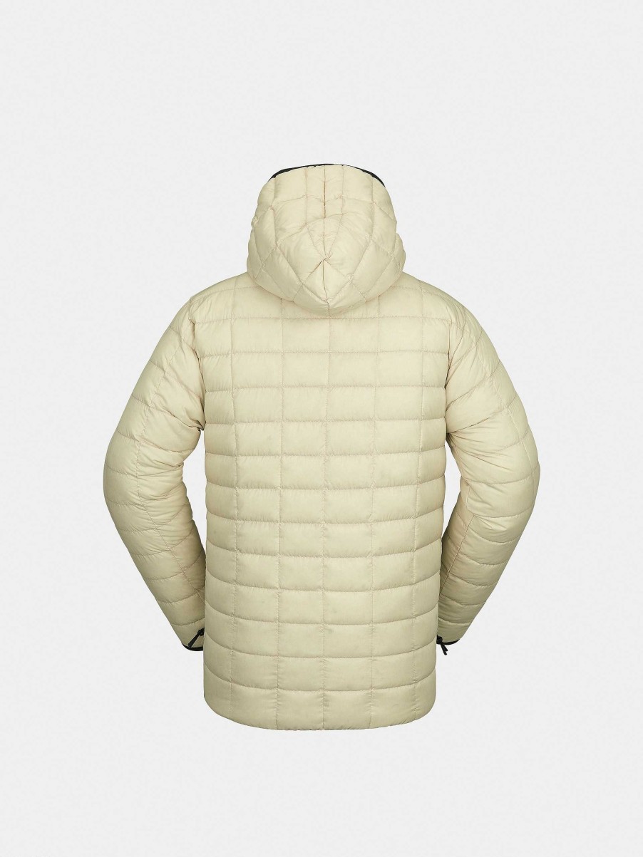 Clothing Volcom Snowboard Jackets | Mens Volcom Puff Puff Give Snowboard Jacket Beige