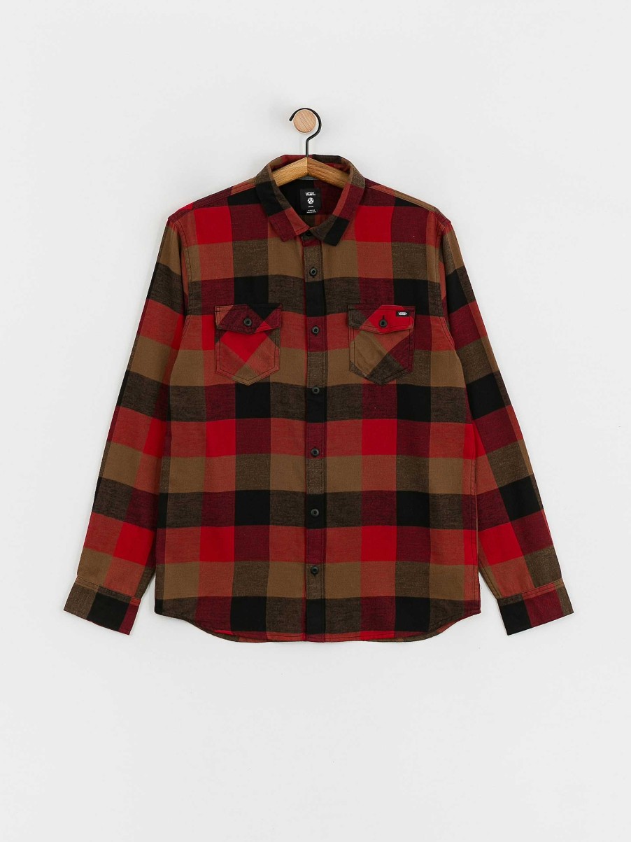 Clothing Vans Shirts | Vans Box Flannel Shirt Red