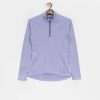 Clothing Burton Active Underwear | Womens Burton Heavyweight X Base Layer Quarter Zip Active Longsleeve Violet