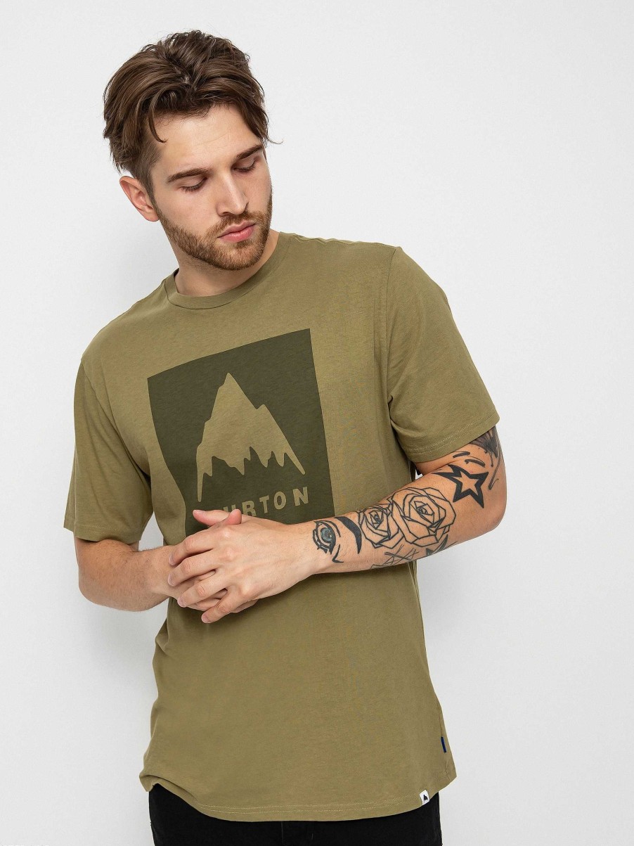 Clothing Burton T-Shirts | Burton Classic Mountain High T-Shirt Green