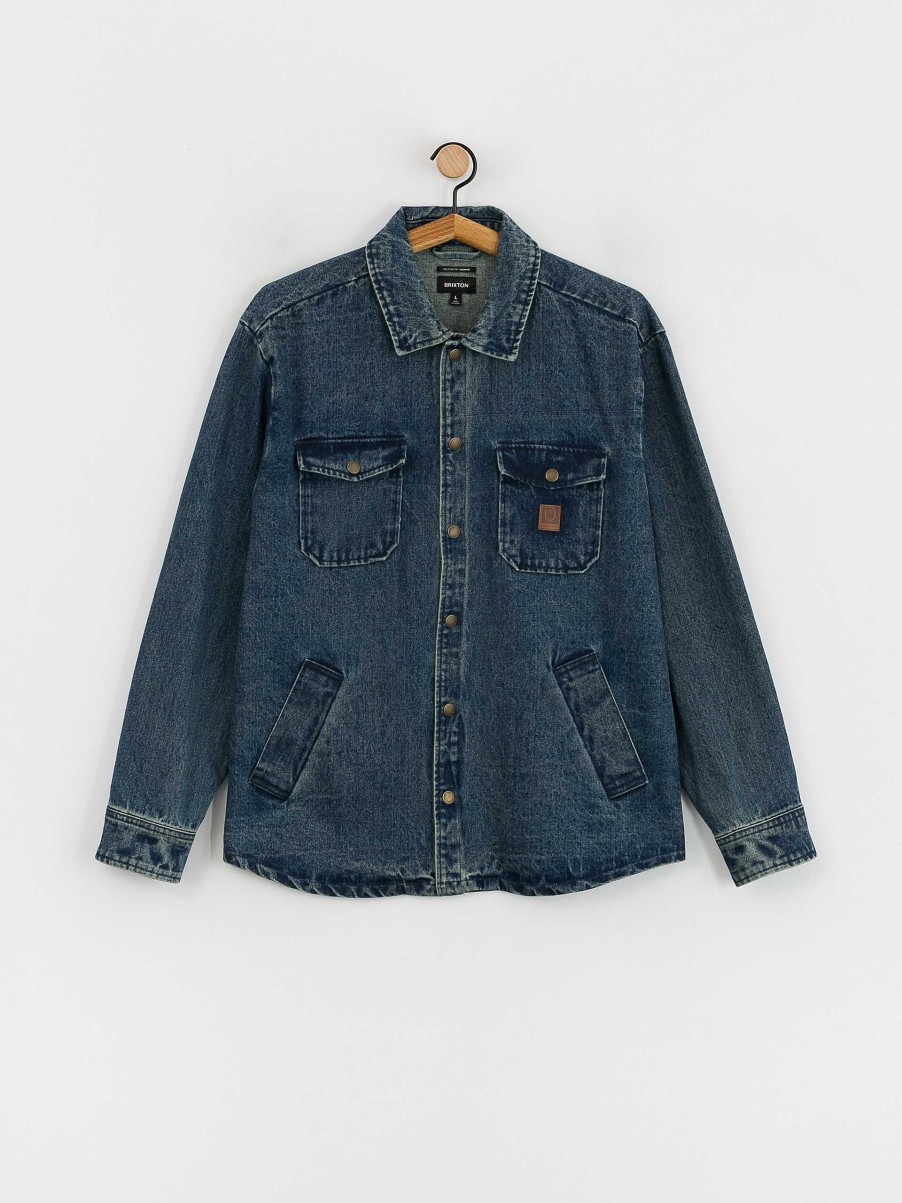 Clothing Brixton Jackets | Brixton Durham Jacket Blue