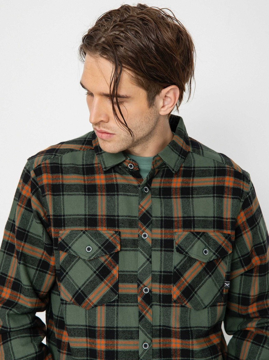 Clothing Iriedaily Shirts | Iriedaily Rosomako 2.0 Shirt Green