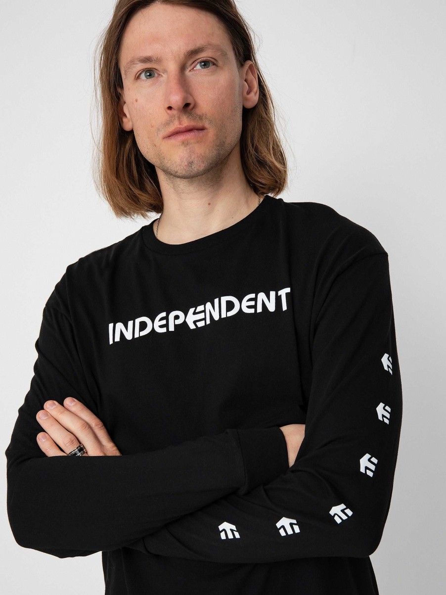 Clothing Etnies Longsleeves | Etnies Independent Longsleeve Black