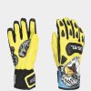 Clothing Level Snowboard Gloves | Level Sq Jr Cf Jr Gloves Yellow