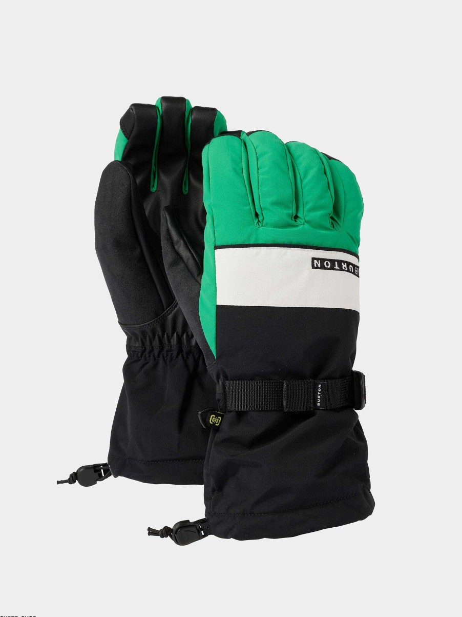 Clothing Burton Snowboard Gloves | Burton Profile Gloves Black/Green