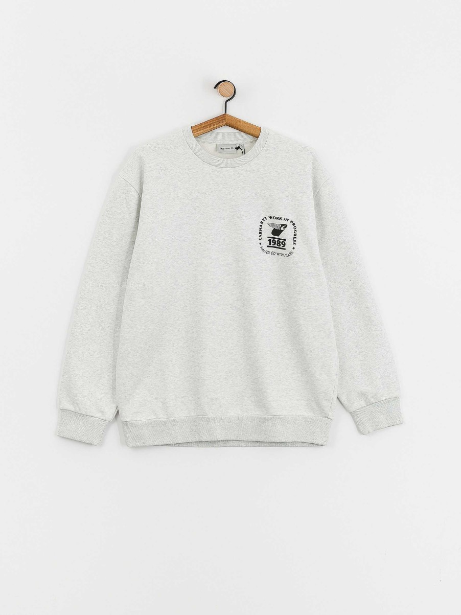 Clothing Carhartt WIP Sweatshirts/Hoodies | Carhartt Wip Stamp State Sweatshirt Grey