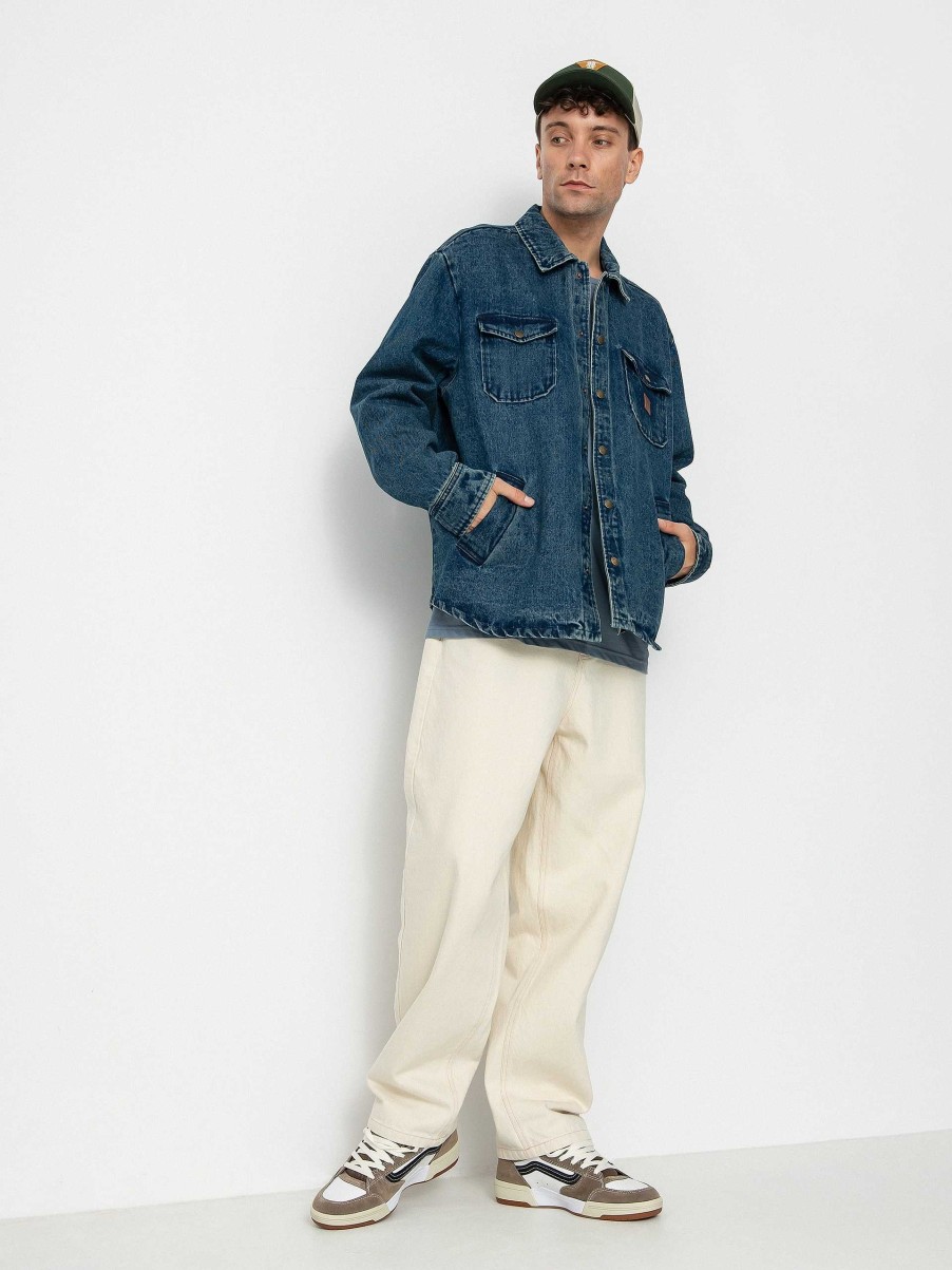 Clothing Brixton Jackets | Brixton Durham Jacket Blue