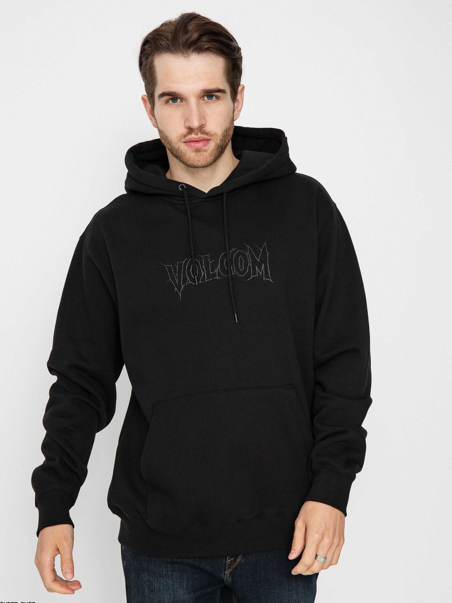 Clothing Volcom Sweatshirts/Hoodies | Volcom Fa Max Sherman Hd Hoodie Black