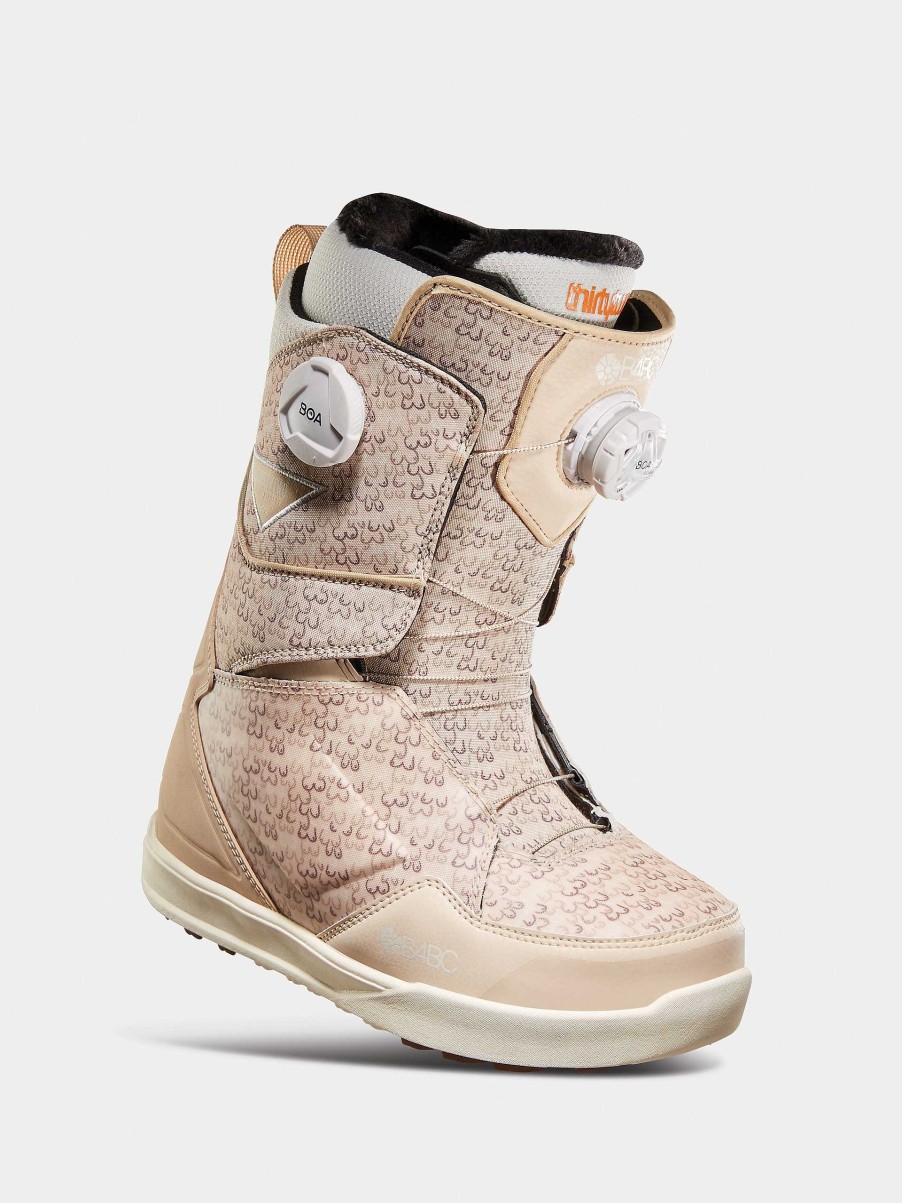 Shoe ThirtyTwo Medium | Womens Thirtytwo Lashed Double Boa B4Bc Snowboard Boots Beige