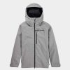 Clothing Burton Snowboard Jackets | Mens Burton Lodgepole Snowboard Jacket Grey