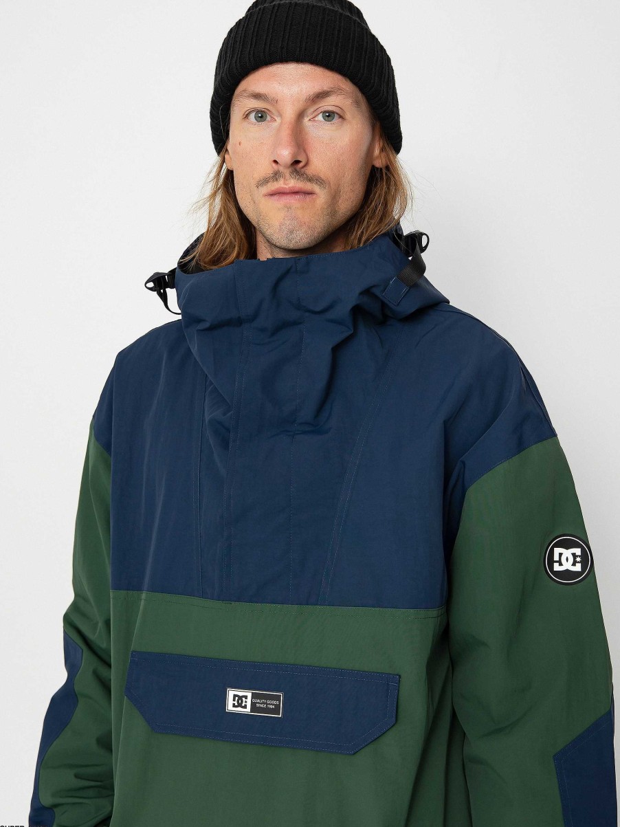 Clothing DC Snowboard Jackets | Mens Dc 43 Anorak Snowboard Jacket Navy Blue