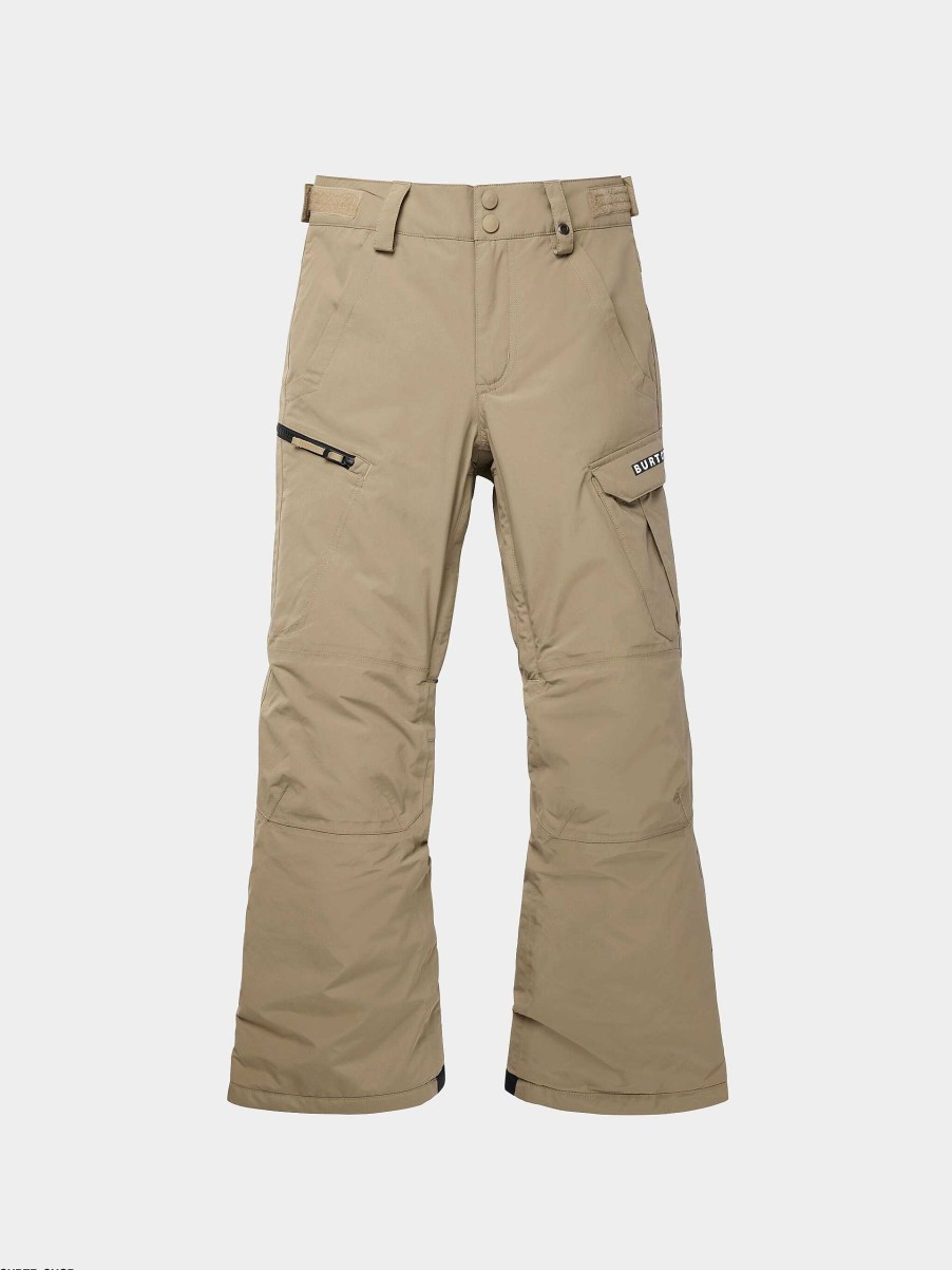 Clothing Burton Snowboard Pants | Burton Exile Cargo Jr Snowboard Pants Beige