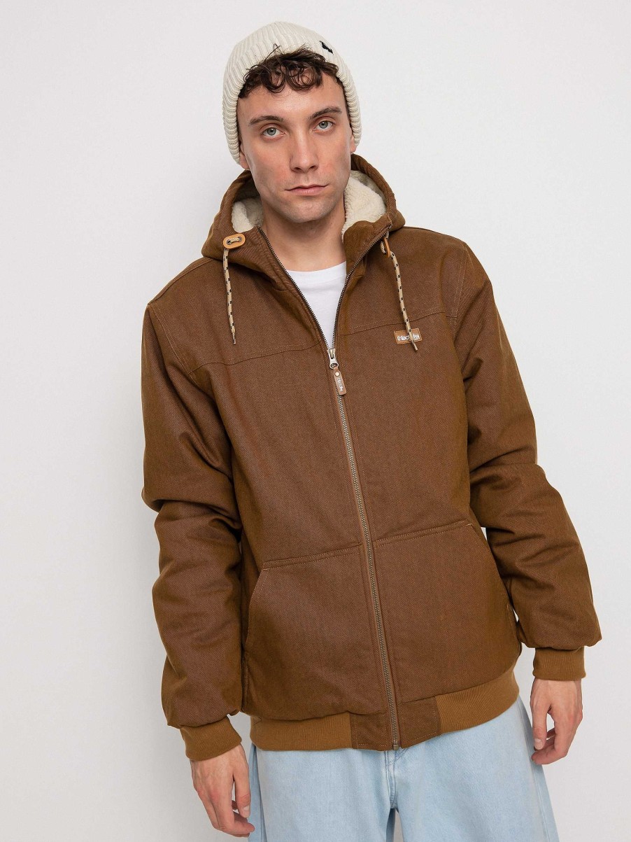 Clothing Iriedaily Jackets | Iriedaily Dock36 Swing Jacket Brown