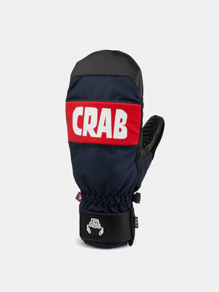 Clothing Crab Grab Snowboard Gloves | Crab Grab Punch Mitt Gloves Black