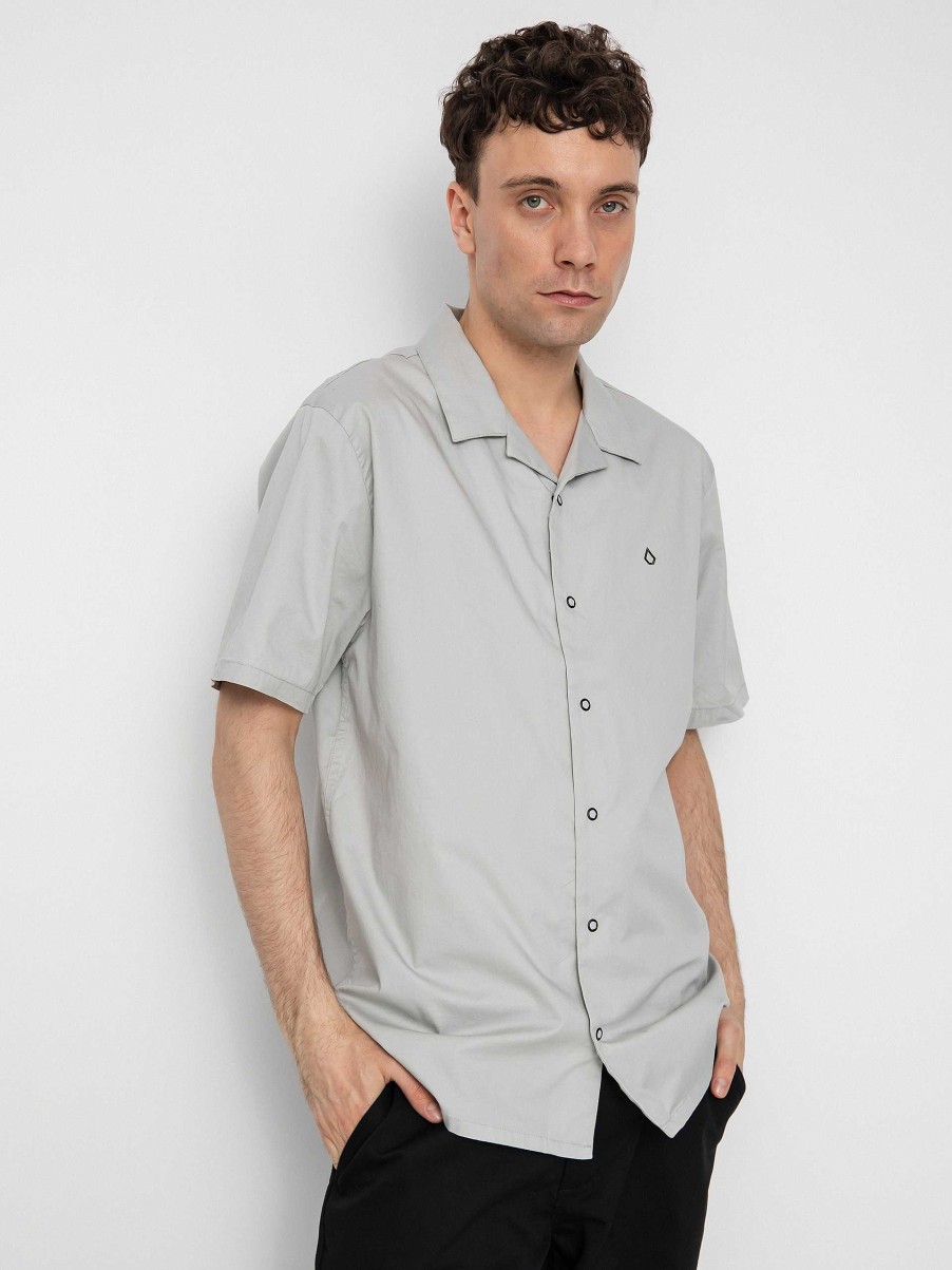 Clothing Volcom Shirts | Volcom Skate Vitals Axel Shirt Grey