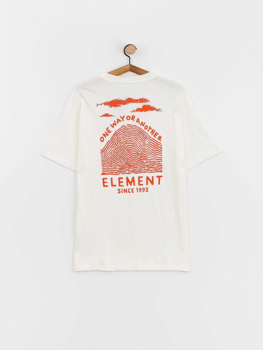 Clothing Element T-Shirts | Element One Way T-Shirt White