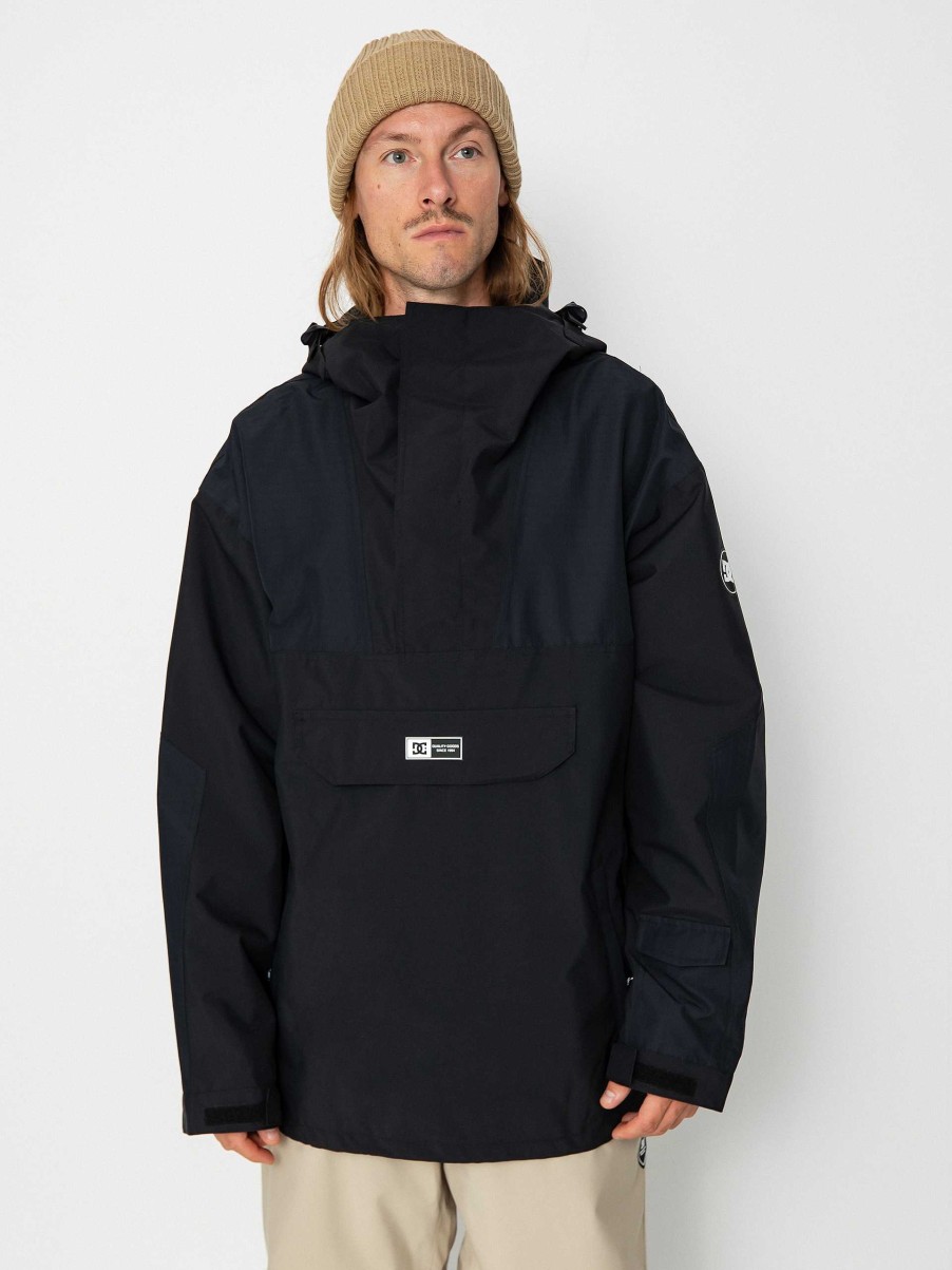 Clothing DC Snowboard Jackets | Mens Dc 43 Anorak Snowboard Jacket Black