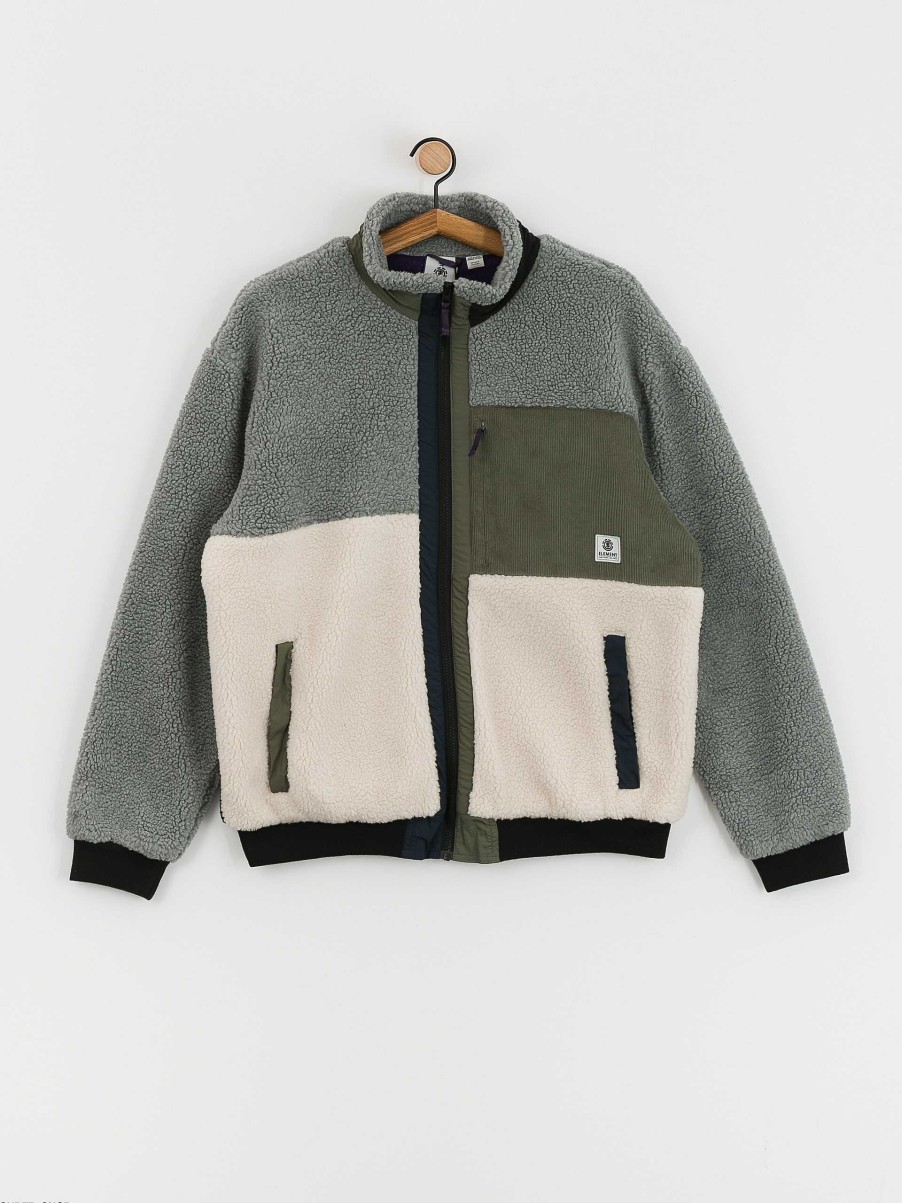 Clothing Element Jackets | Element Oak Sherpa Jacket Grey