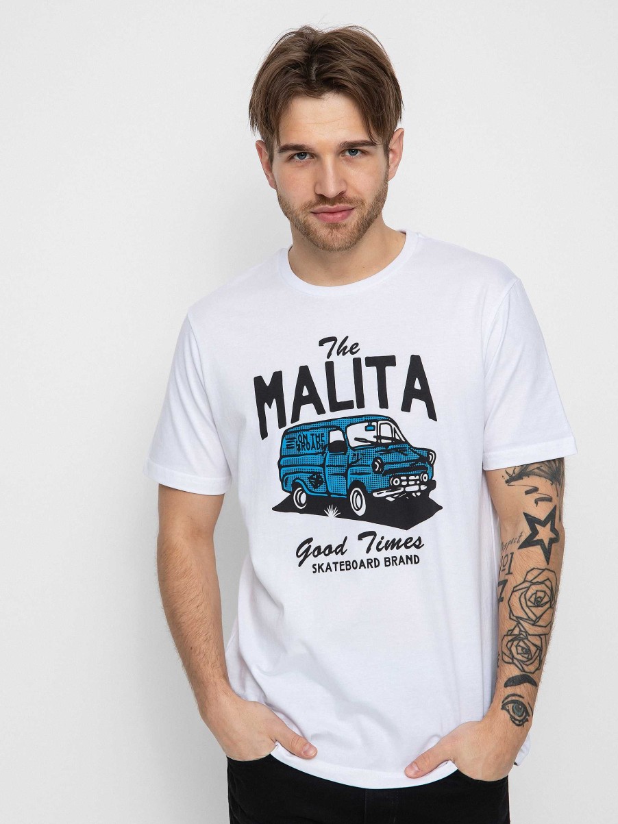 Clothing Malita T-Shirts | Malita Van T-Shirt White