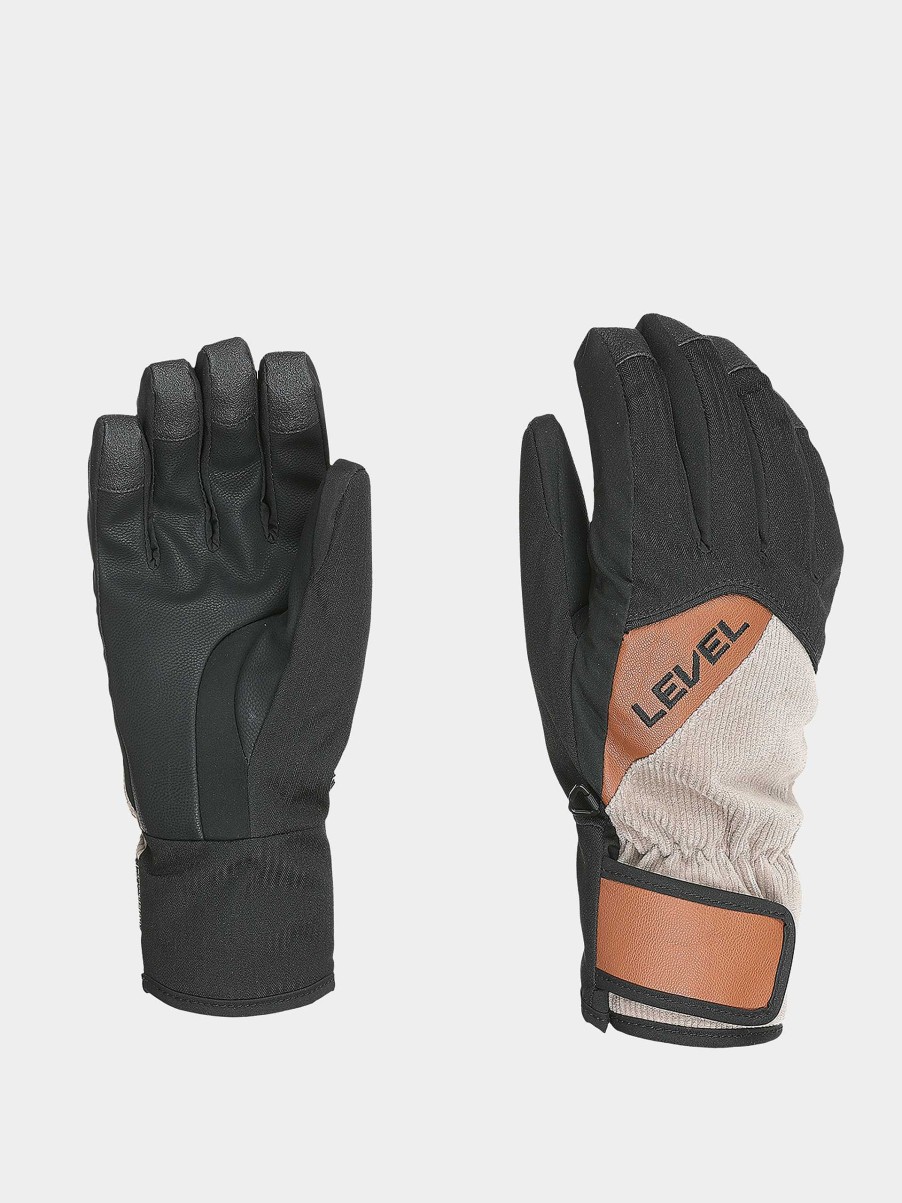 Clothing Level Snowboard Gloves | Level Cruise Gloves Brown/Black