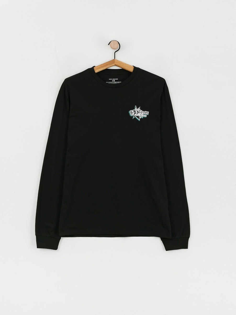 Clothing Volcom Longsleeves | Volcom V Ent Lp Longsleeve Black