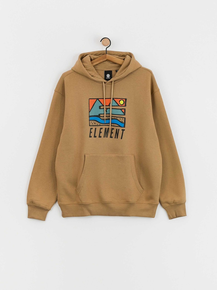 Clothing Element Sweatshirts/Hoodies | Element Trekka Hd Hoodie Brown