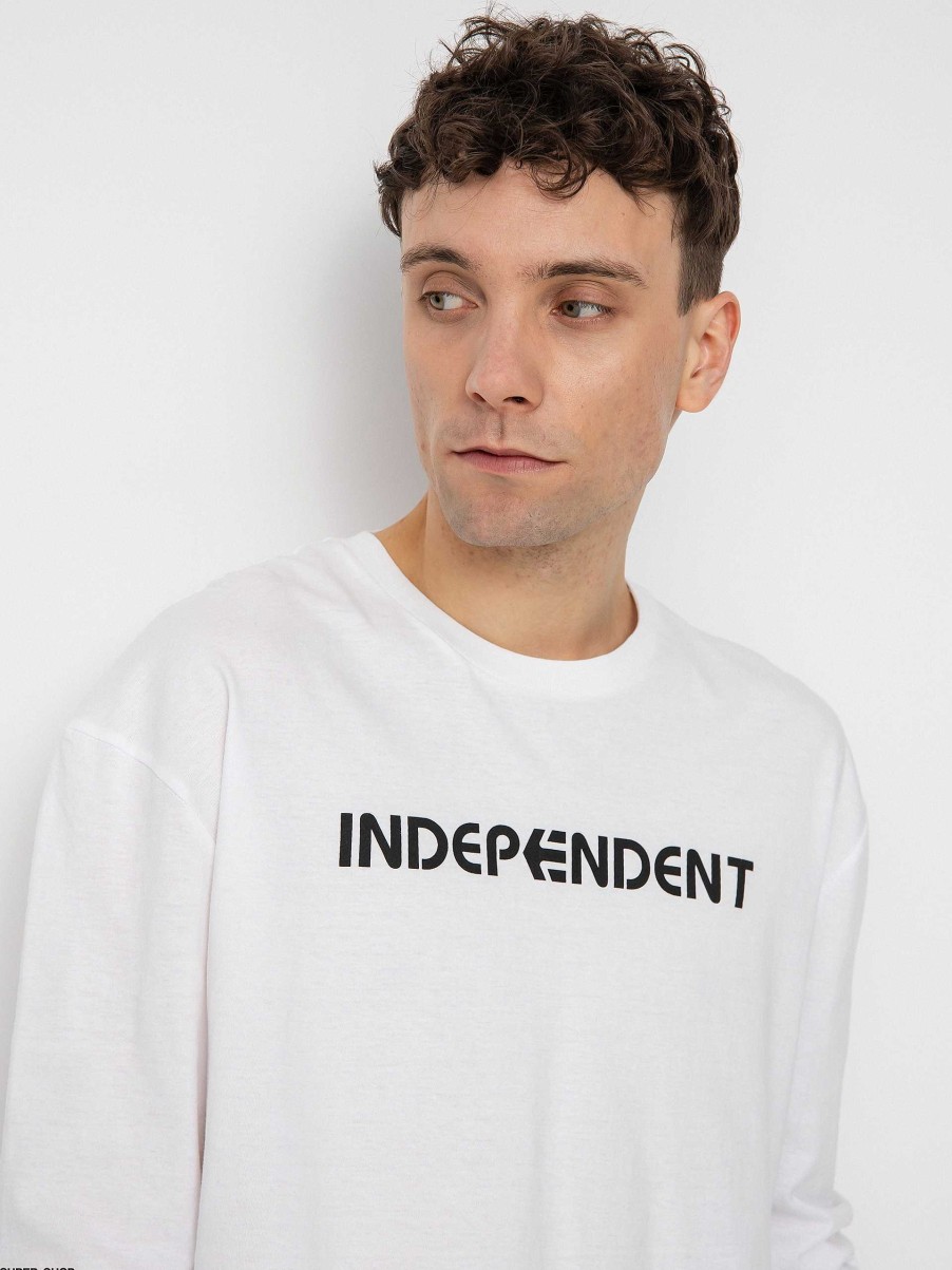 Clothing Etnies Longsleeves | Etnies Independent Longsleeve White