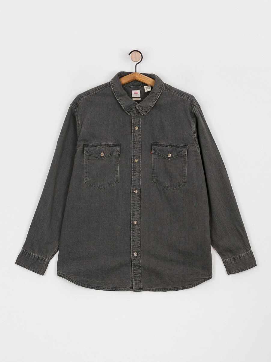 Clothing Levi's® Shirts | Levi'S® Relaxed Fit Western Shirt Black