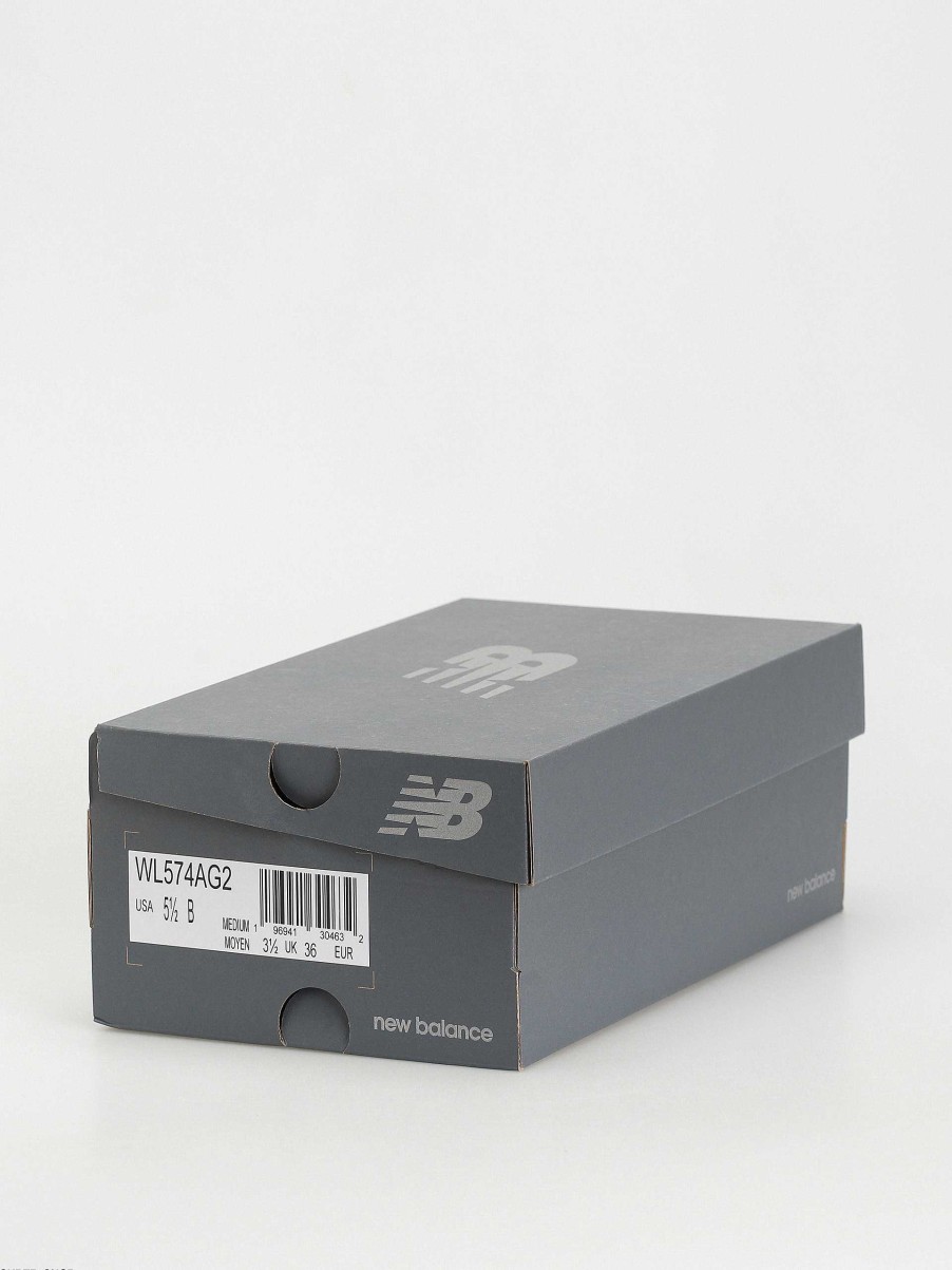 Shoe New Balance Low-Tops | New Balance 574 Shoes Wmn Grey