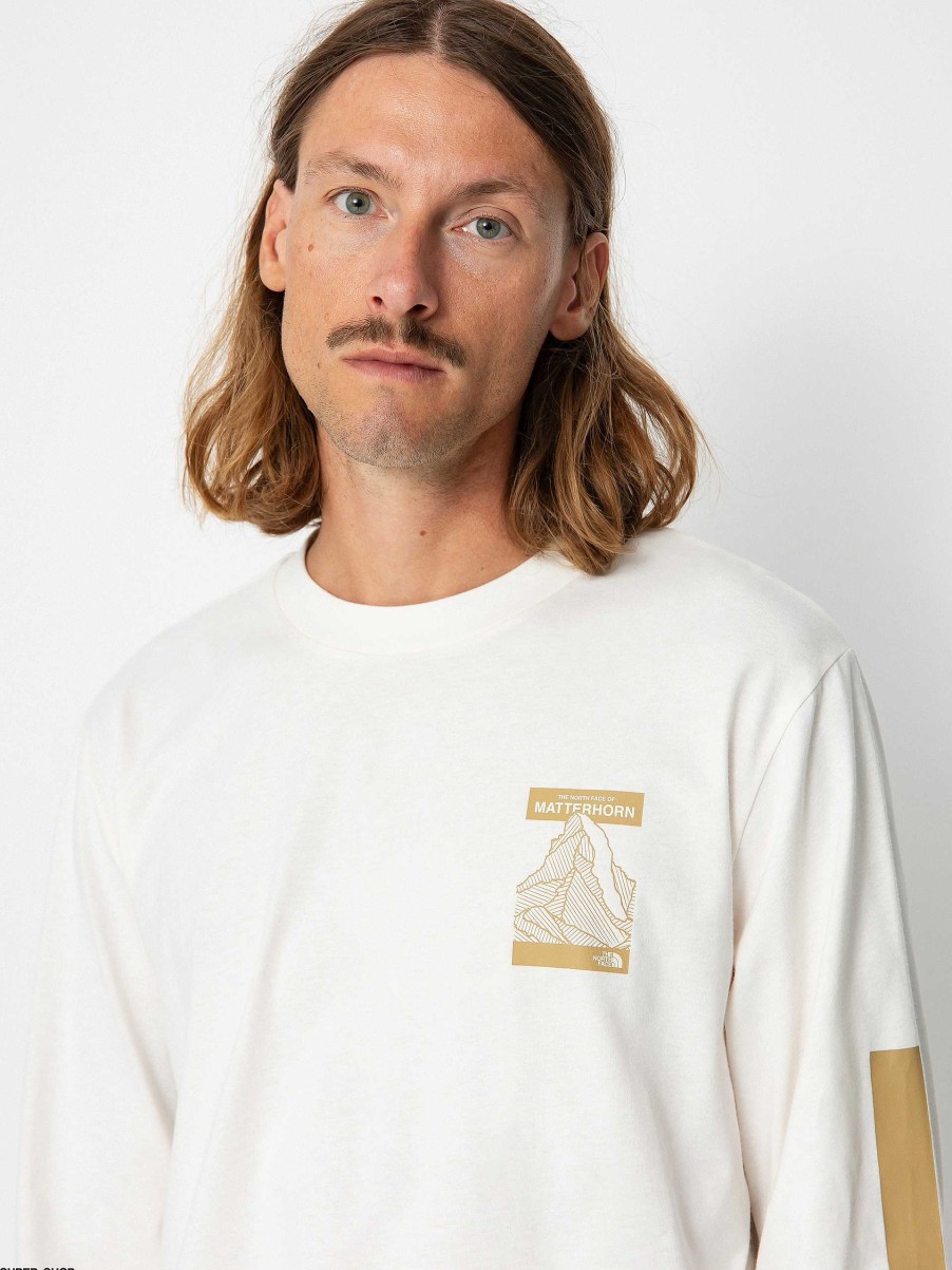 Clothing The North Face Longsleeves | The North Face Matterhorn Face Longsleeve Beige