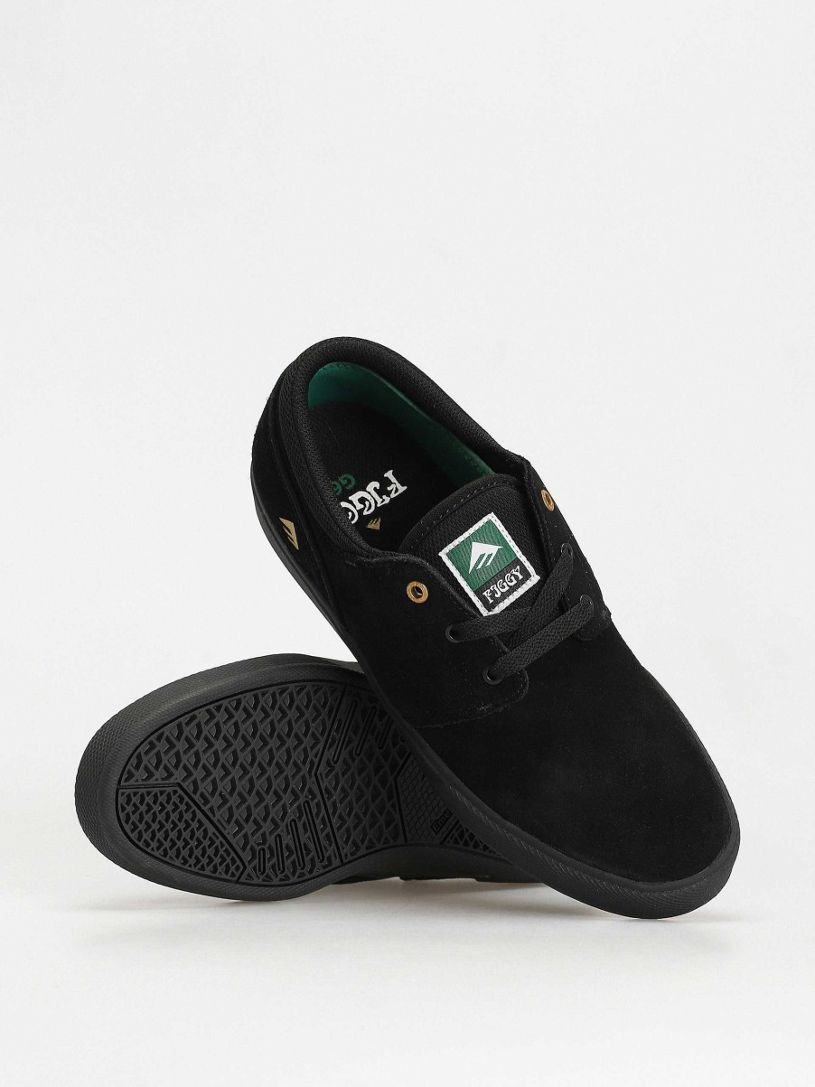 Shoe Emerica Skate Shoes | Emerica Figgy G6 Shoes Black