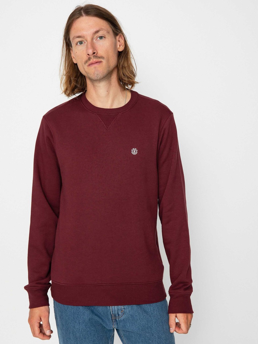 Clothing Element Sweatshirts/Hoodies | Element Cornell Classic Sweatshirt Brown