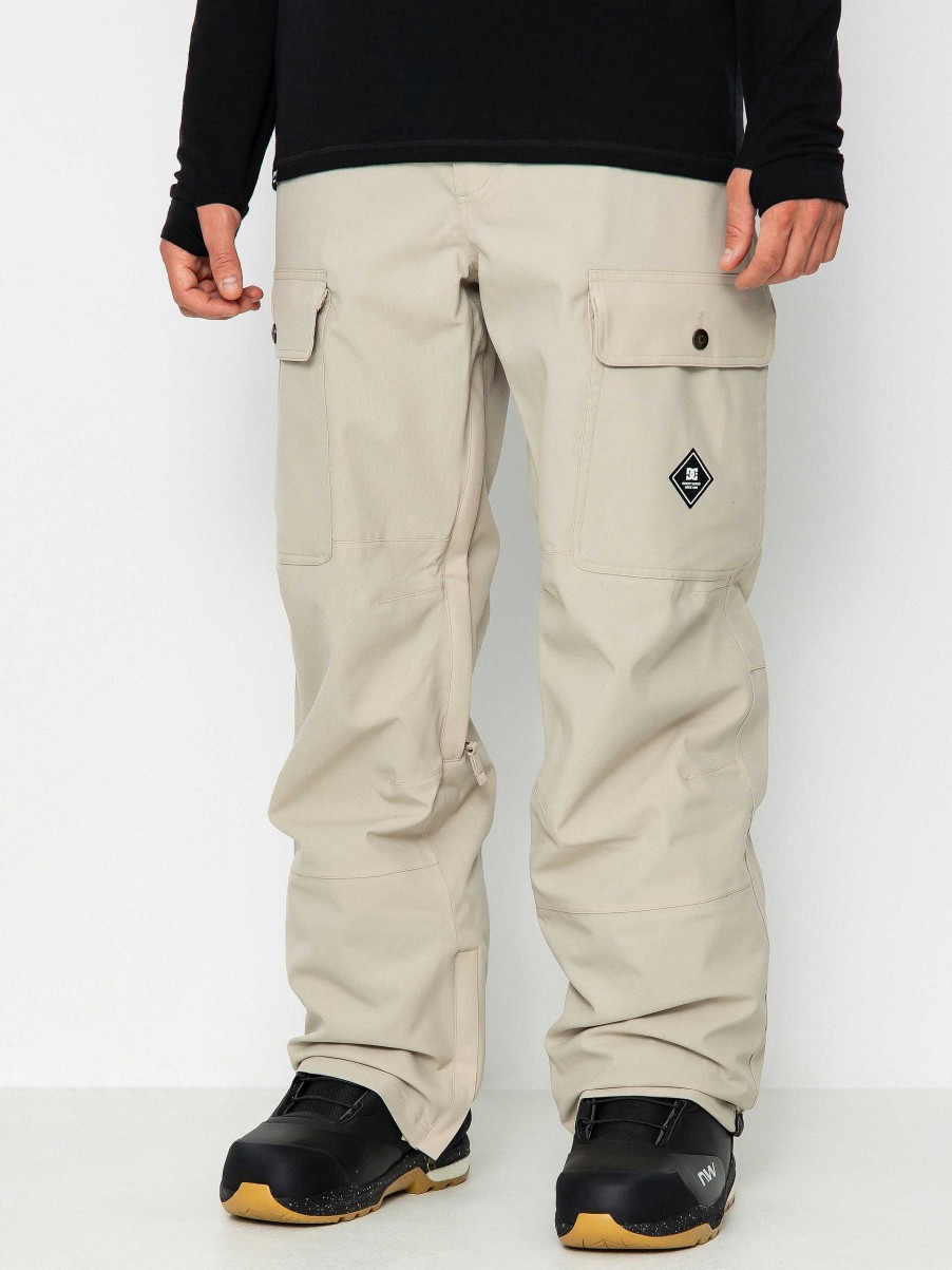 Clothing DC Snowboard Pants | Mens Dc Code Snowboard Pants Grey