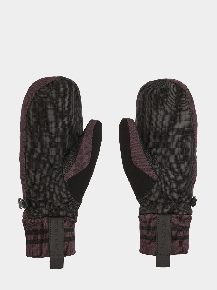 Clothing Volcom Snowboard Gloves | Volcom Bistro Mitt Gloves Wmn Burgundy