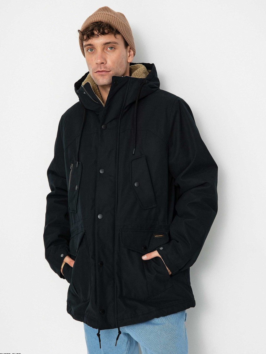 Clothing Volcom Jackets | Volcom Starget 5K Parka Jacket Black