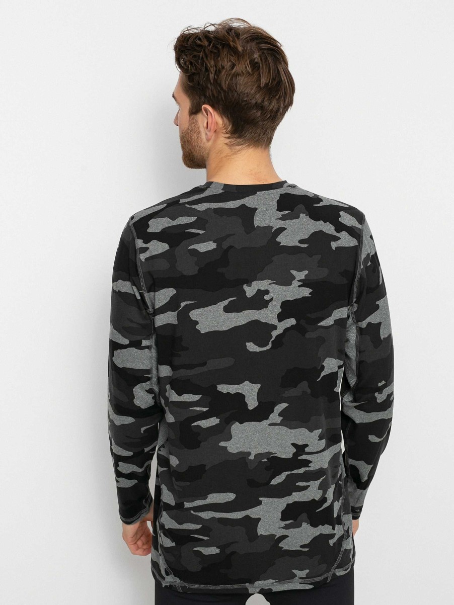 Clothing RVCA Longsleeves | Rvca Sport Vent Lycra Longsleeve Camo