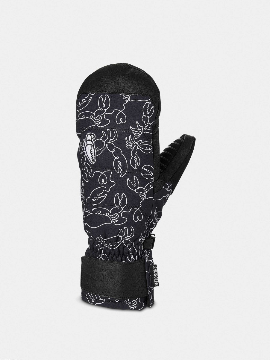 Clothing Crab Grab Snowboard Gloves | Crab Grab Snuggler Mitt Gloves Wmn Black