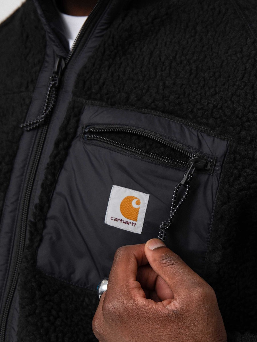 Clothing Carhartt WIP Jackets | Carhartt Wip Prentis Liner Jacket Black